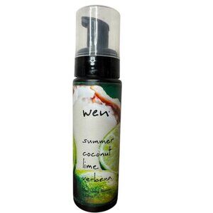 Wen Summer Coconut Lime Verbena Nourishing Mousse Hair Styling Product 7.5 oz